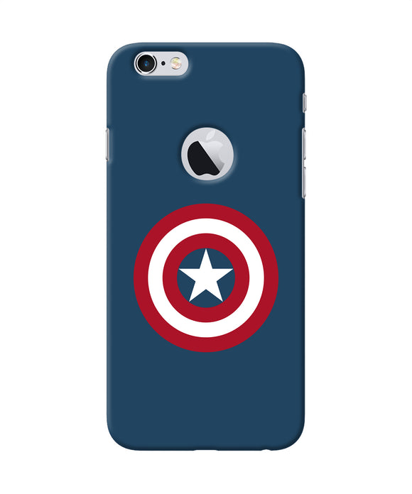 Captain America Logo Iphone 6 Logocut Back Cover