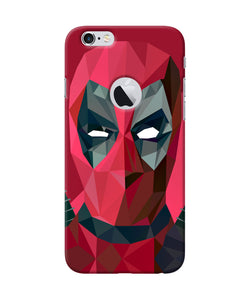 Abstract Deadpool Full Mask Iphone 6 Logocut Back Cover