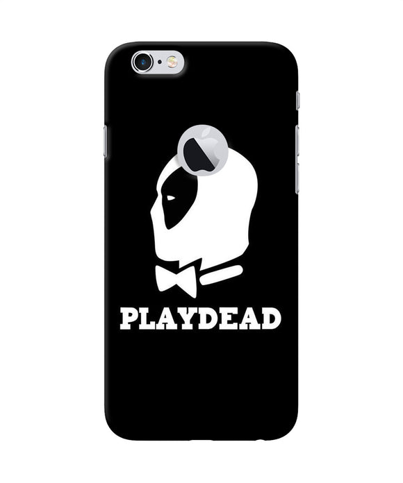 Play Dead Iphone 6 Logocut Back Cover