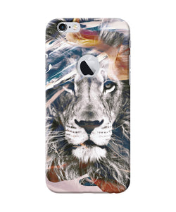 Lion Poster Iphone 6 Logocut Back Cover