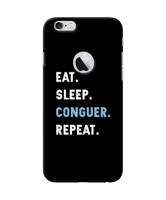 Eat Sleep Quote Iphone 6 Logocut Back Cover