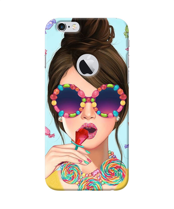 Fashion Girl Iphone 6 Logocut Back Cover