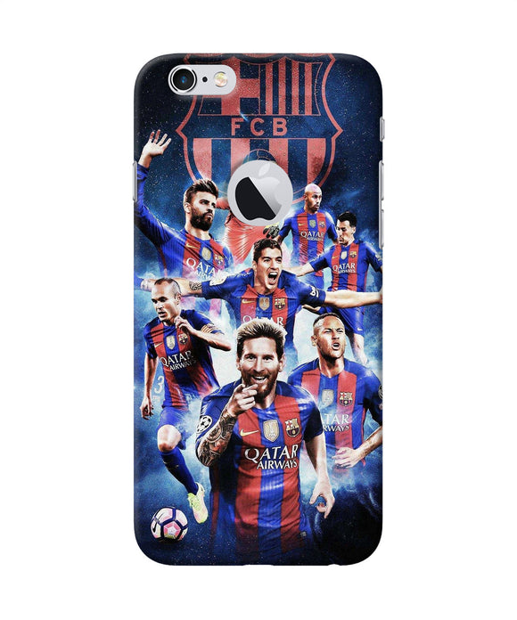 Messi Fcb Team Iphone 6 Logocut Back Cover