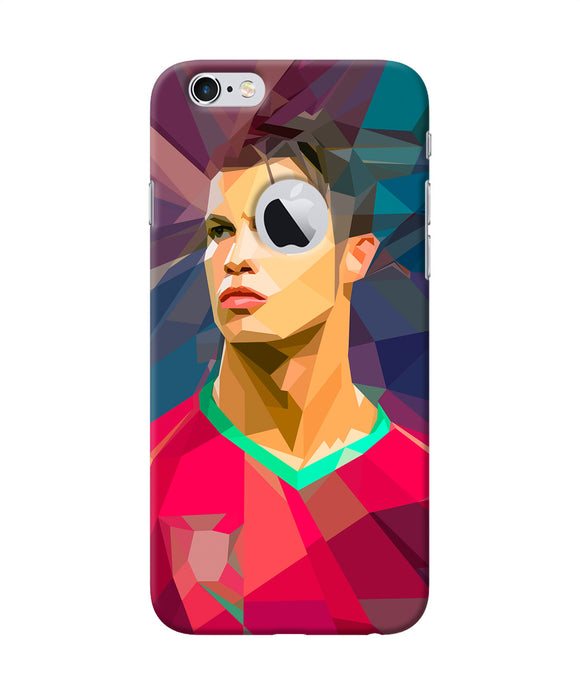 Abstract Ronaldo Iphone 6 Logocut Back Cover