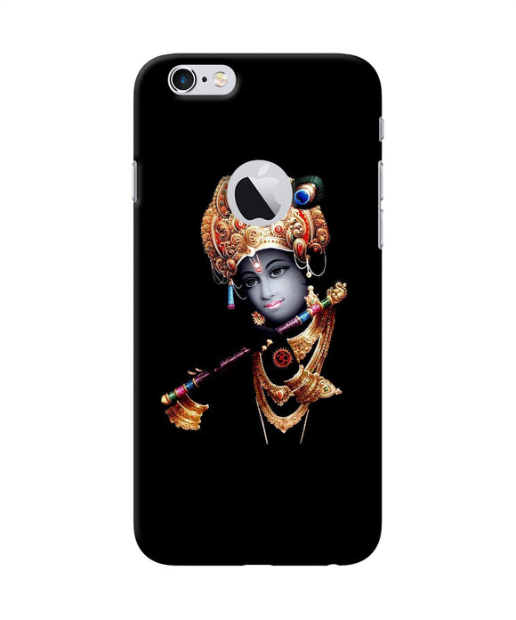 Lord Krishna With Fluet Iphone 6 Logocut Back Cover