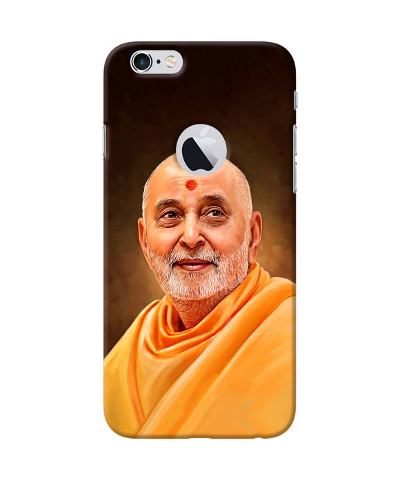 Pramukh Swami Painting Iphone 6 Logocut Back Cover