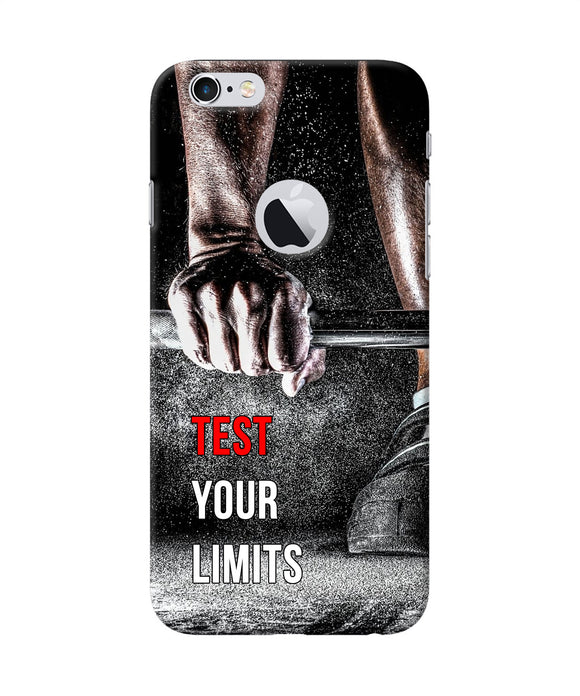 Test Your Limit Quote Iphone 6 Logocut Back Cover