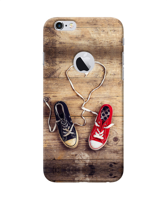 Shoelace Heart Iphone 6 Logocut Back Cover