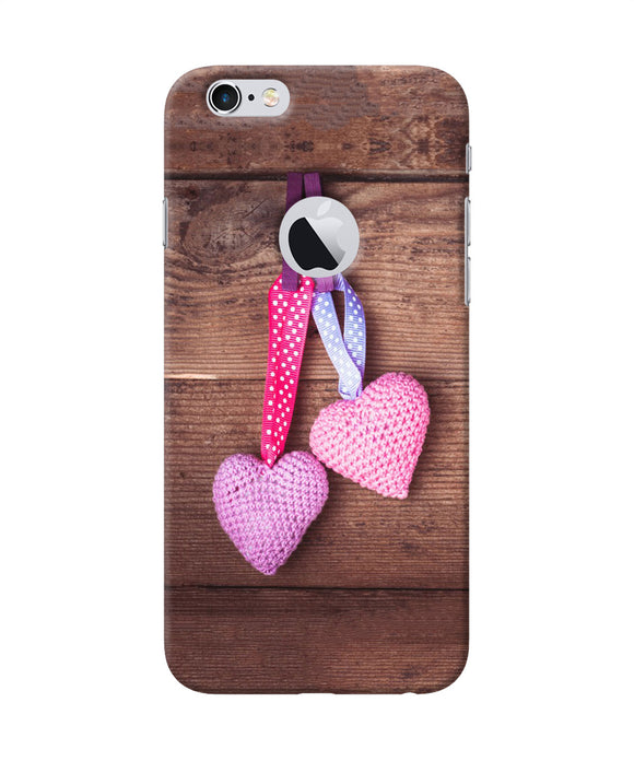 Two Gift Hearts Iphone 6 Logocut Back Cover