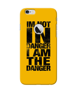 Im Not In Danger Quote Iphone 6 Logocut Back Cover