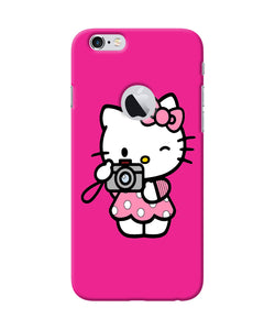 Hello Kitty Cam Pink Iphone 6 Logocut Back Cover