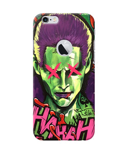 Damaged Joker Anim Iphone 6 Logocut Back Cover