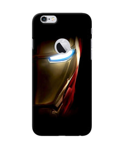 Ironman Half Face Iphone 6 Logocut Back Cover