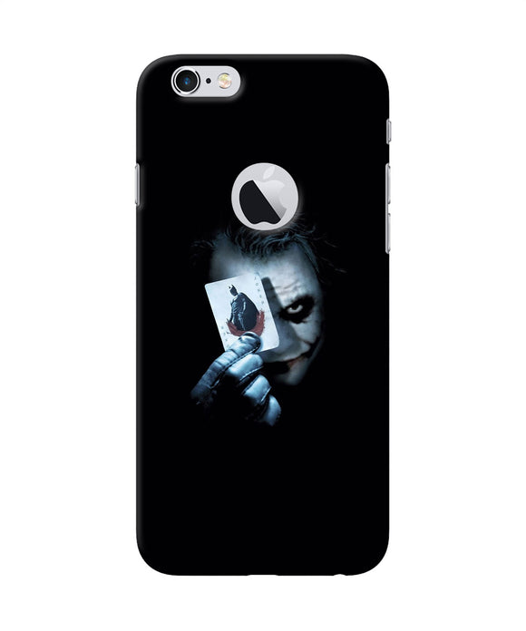 Joker Dark Knight Card Iphone 6 Logocut Back Cover