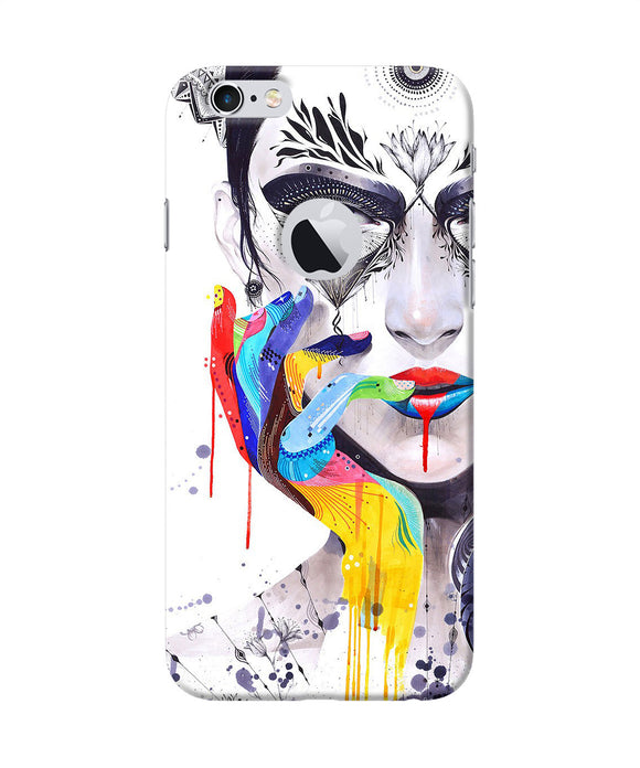 Girl Color Hand Iphone 6 Logocut Back Cover