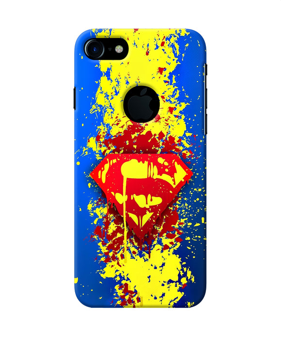 Superman Logo Iphone 7 Logocut Back Cover