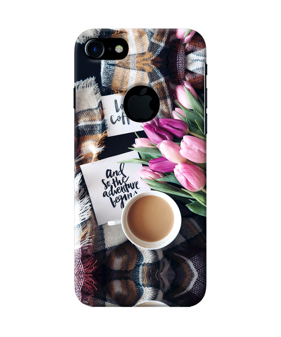 Love Coffee Quotes Iphone 7 Logocut Back Cover