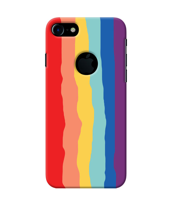 Rainbow Iphone 7 logocut Back Cover