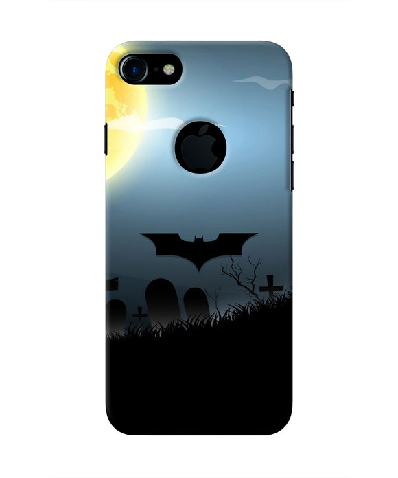 Batman Scary cemetry Iphone 7 logocut Real 4D Back Cover