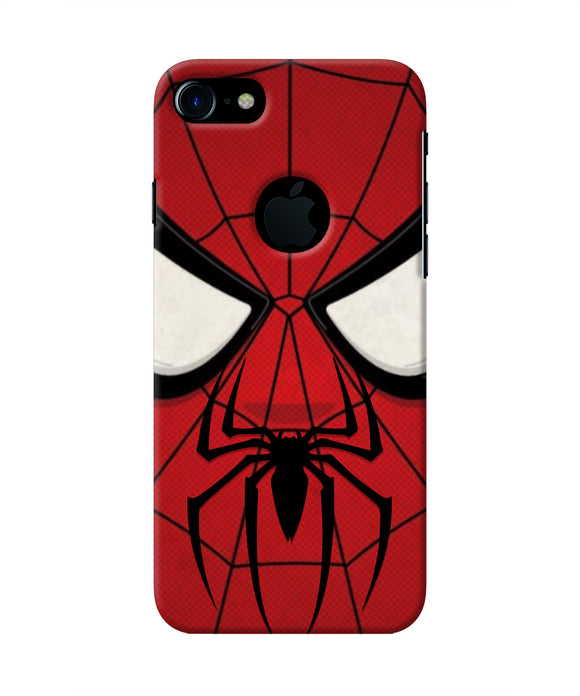 Spiderman Face Iphone 7 logocut Real 4D Back Cover
