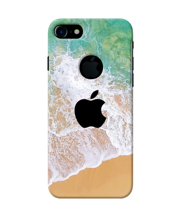 Apple Ocean Iphone 7 logocut Real 4D Back Cover