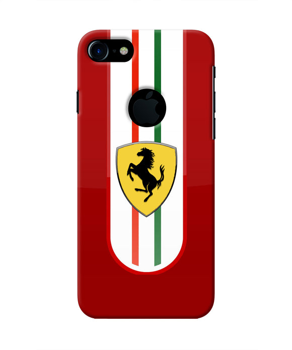 Ferrari Art Iphone 7 logocut Real 4D Back Cover