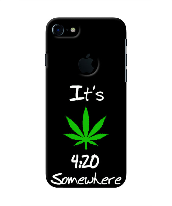 Weed Quote Iphone 7 logocut Real 4D Back Cover