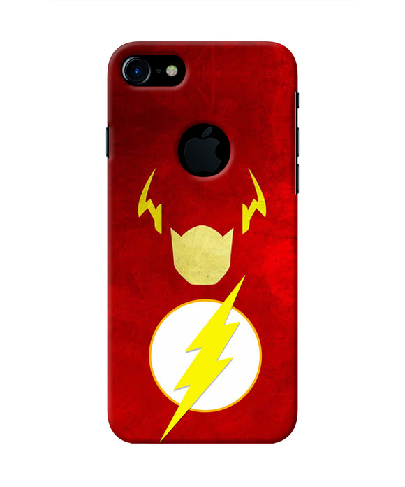 Flash Character Iphone 7 logocut Real 4D Back Cover