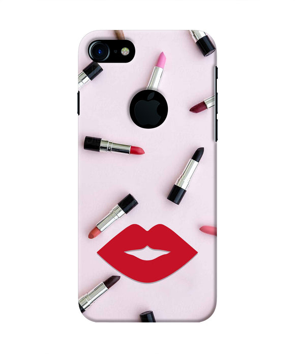 Lips Lipstick Shades Iphone 7 logocut Real 4D Back Cover