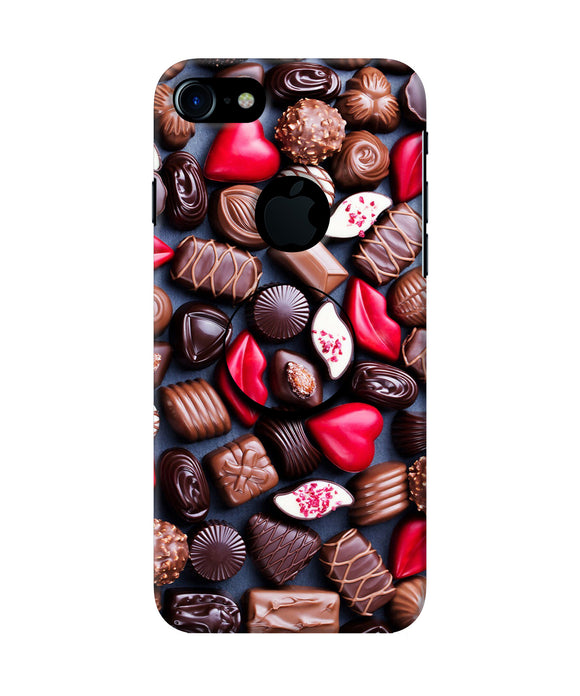 Chocolates Iphone 7 logocut Pop Case