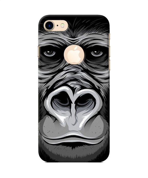 Black Chimpanzee Iphone 7 Logocut Back Cover