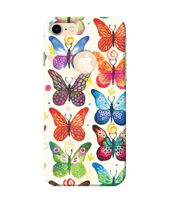 Abstract Butterfly Print Iphone 7 Logocut Back Cover