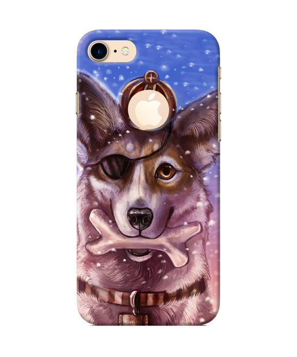Pirate Wolf Iphone 7 Logocut Back Cover