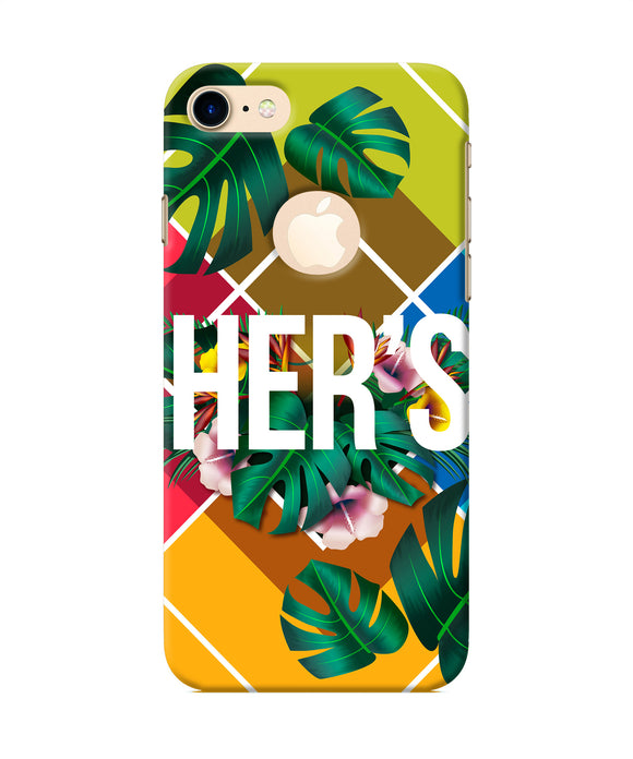 His Her Two Iphone 7 Logocut Back Cover