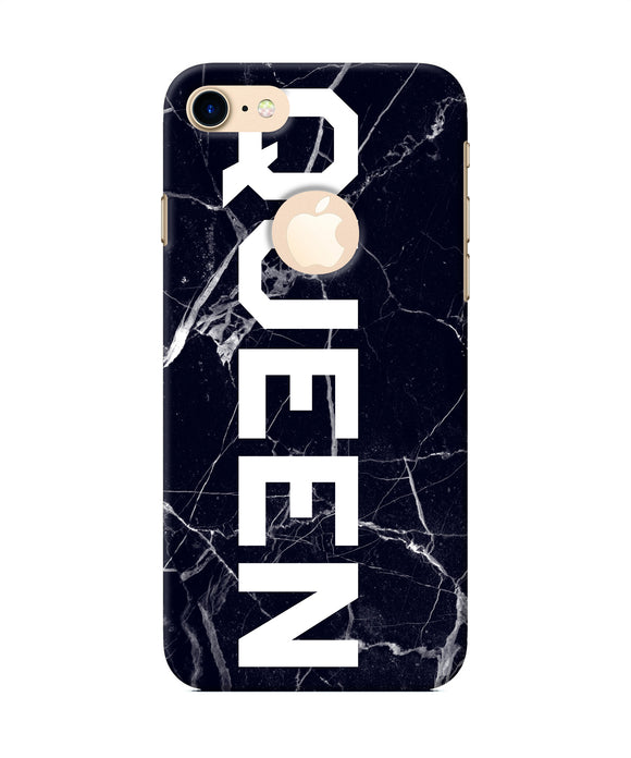 Queen Marble Text Iphone 7 Logocut Back Cover