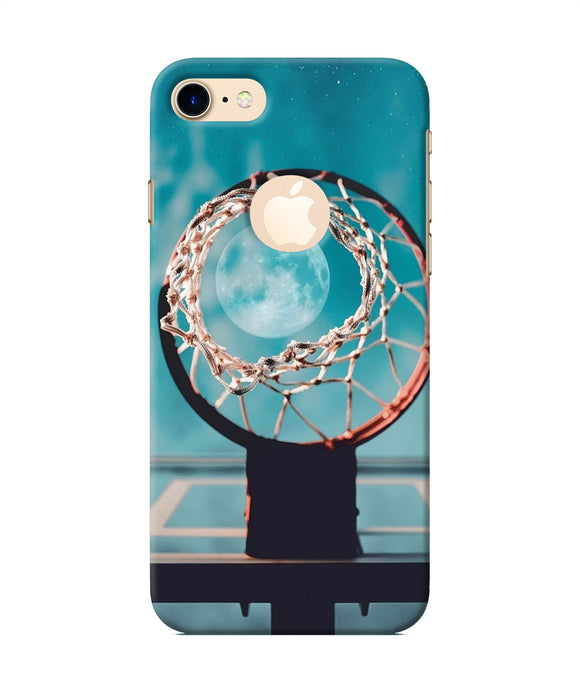 Basket Ball Moon Iphone 7 Logocut Back Cover