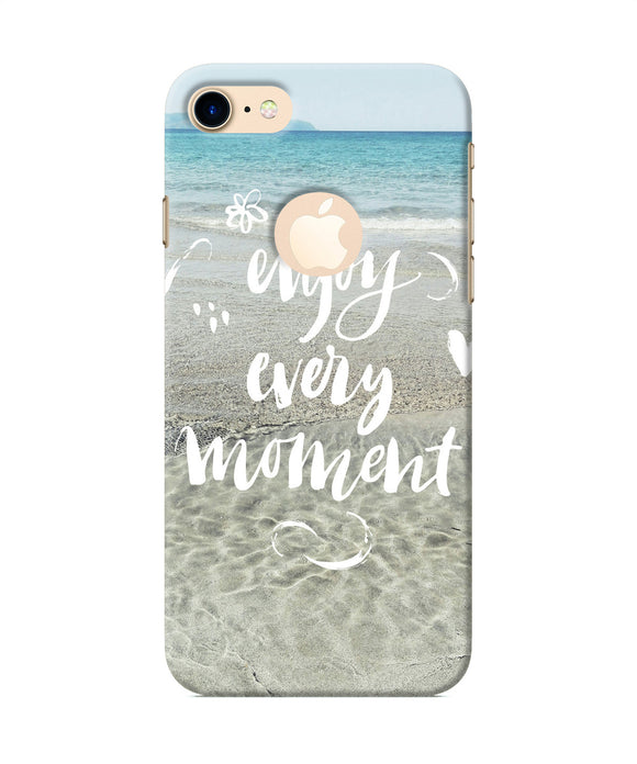 Enjoy Every Moment Sea Iphone 7 Logocut Back Cover