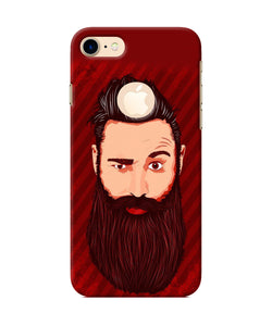 Beardo Character Iphone 7 Logocut Back Cover