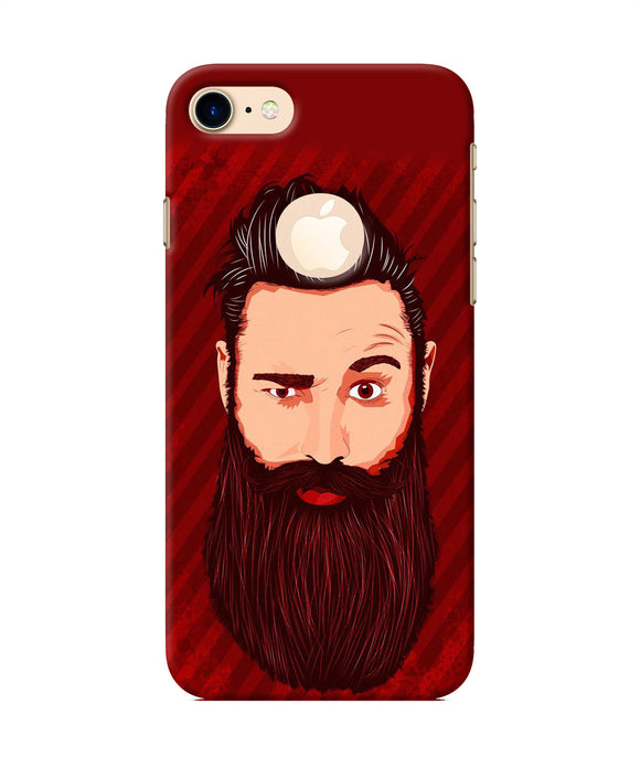 Beardo Character Iphone 7 Logocut Back Cover