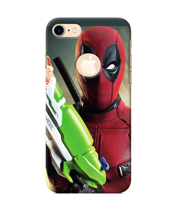 Deadpool Funny Gun Iphone 7 Logocut Back Cover