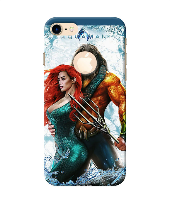 Aquaman Couple Water Iphone 7 Logocut Back Cover