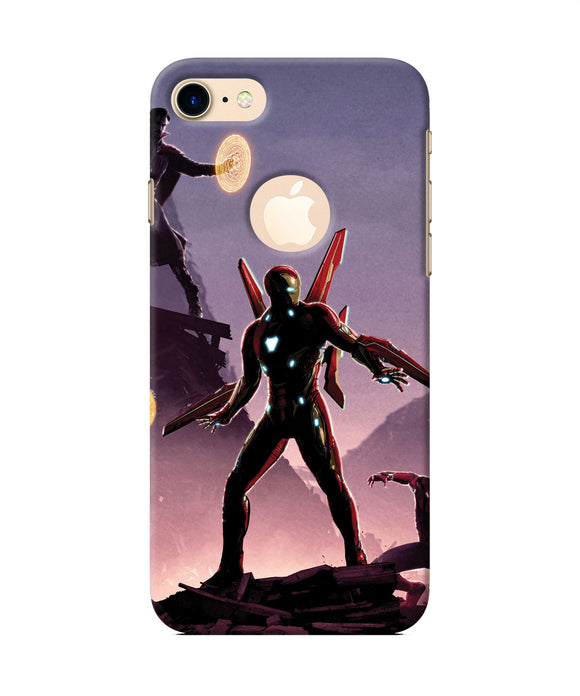 Ironman On Planet Iphone 7 Logocut Back Cover