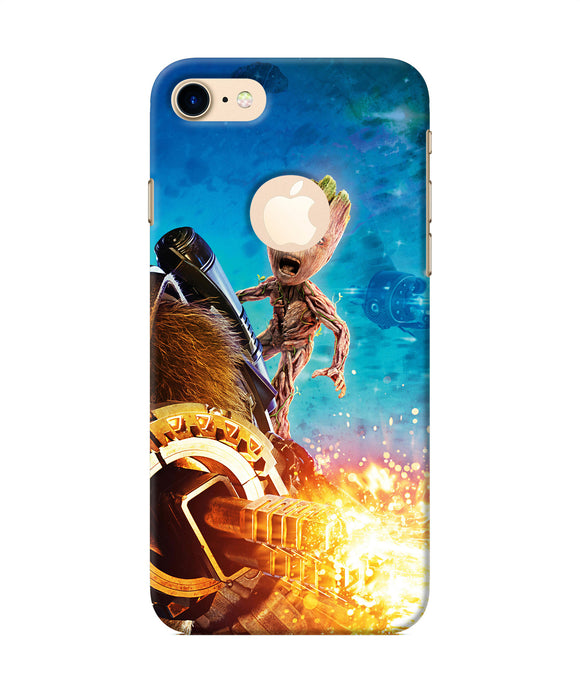 Groot Angry Iphone 7 Logocut Back Cover