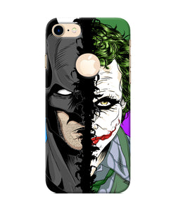 Batman Vs Joker Half Face Iphone 7 Logocut Back Cover