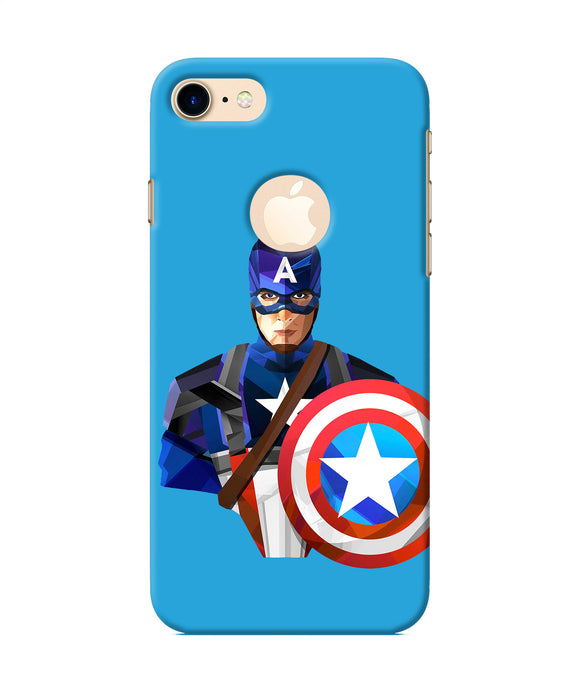 Captain America Character Iphone 7 Logocut Back Cover