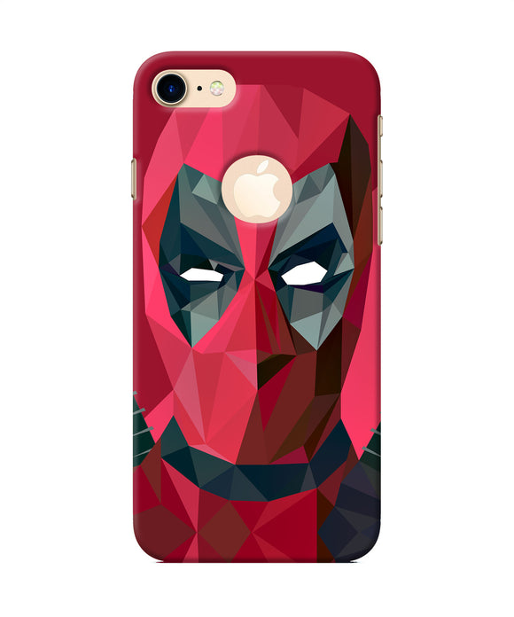 Abstract Deadpool Full Mask Iphone 7 Logocut Back Cover