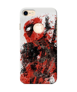 Deadpool Rugh Sketch Iphone 7 Logocut Back Cover