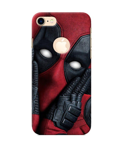 Thinking Deadpool Iphone 7 Logocut Back Cover