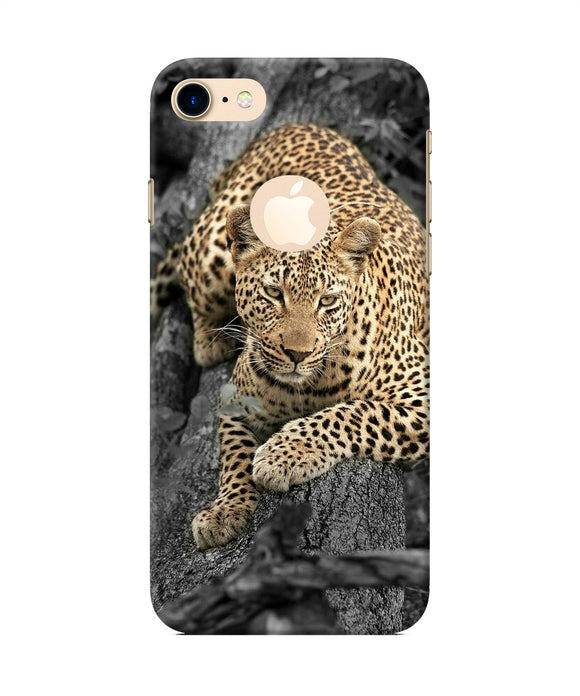 Sitting Leopard Iphone 7 Logocut Back Cover