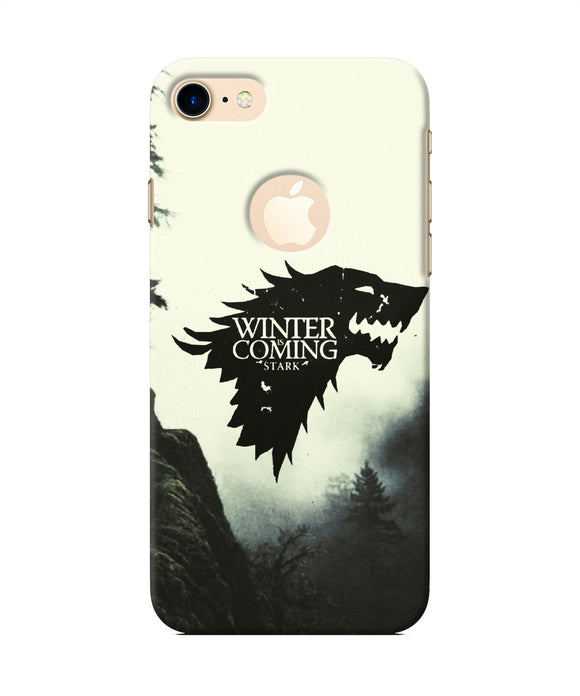 Winter Coming Stark Iphone 7 Logocut Back Cover